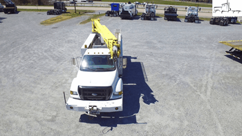 GIF of Ford F-750. Created for one of our clients, Hammer Truck Sales.